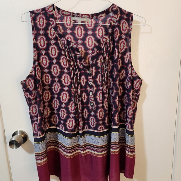 Daniel Rainn Sleeveless Blouse - Picture 1 of 3